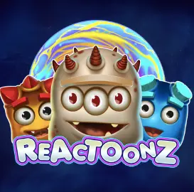 Reactoonz slot game at Uptown Aces